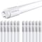 Luxrite T8 LED Tube Light Bulbs 13W (32W Equivalent) 1800LM 3000K Soft White Type A+B G13 Base 25-Pack LR34190-25PK - alternate 1